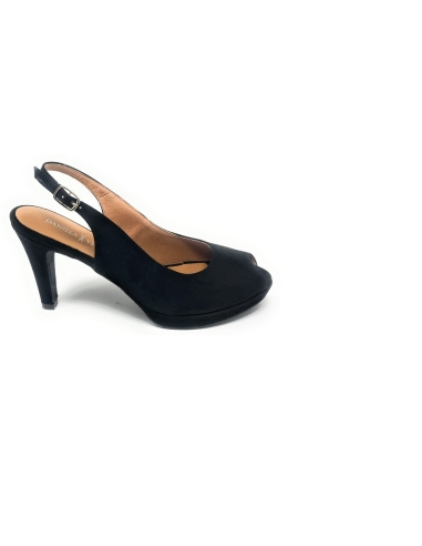 ZAPATOS DANIELA VEGA 1615 ANTE NEGRO