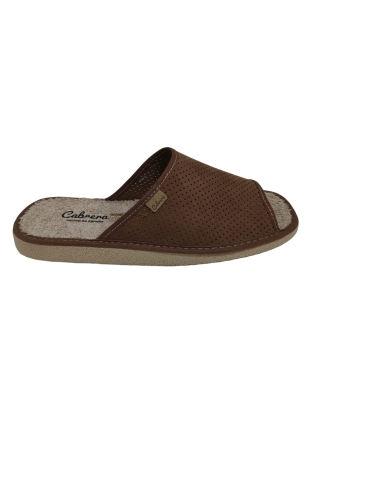 ZAPATILLA DE CASA CUERO 16139