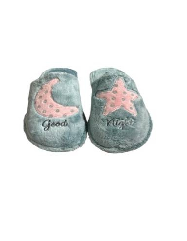 ZAPATILLAS DE CASA PARQUET MENTA