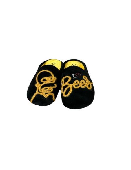 ZAPATILLAS DE CASA NEGRO 16928