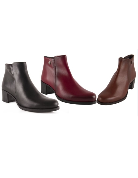 ZAPATO ABOTINADO CUERO 11154