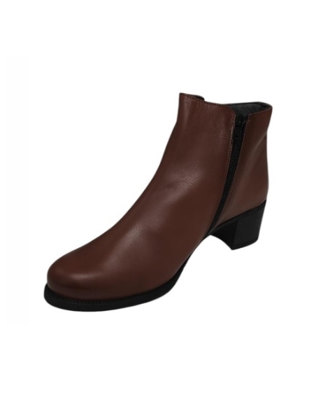ZAPATO ABOTINADO CUERO 11154