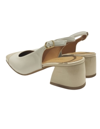 ZAPATO TACON BEIG 17172