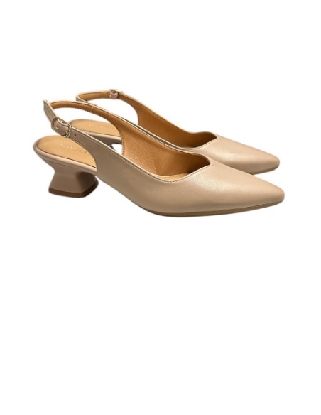 ZAPATO TACON NUDE 17174