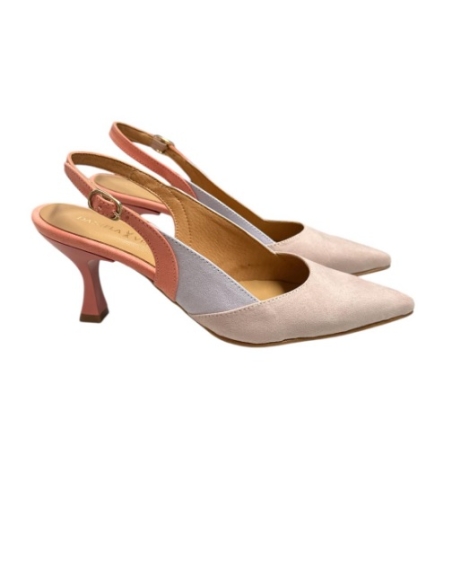 ZAPATO TACON BEIG 17175