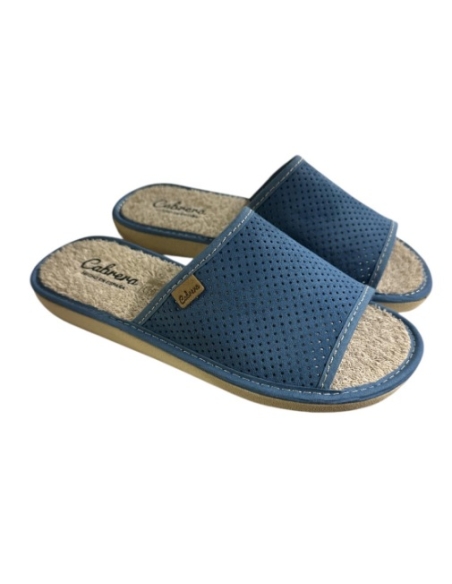 ZAPATILLAS DE CASA AZUL 17212