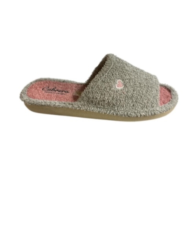ZAPATILLAS DE CASA GRIS 17215