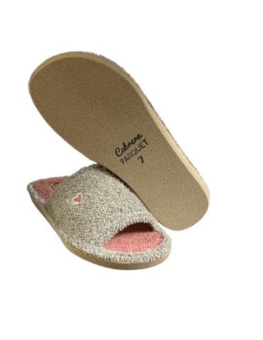 ZAPATILLAS DE CASA GRIS 17215