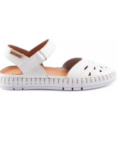 SANDALIAS  PLANAS BLANCO 17516