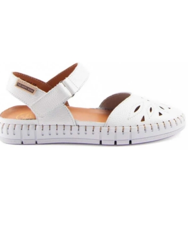 SANDALIAS  PLANAS BLANCO 17516