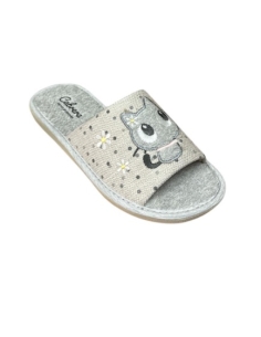 ZAPATILLAS DE CASA GRIS 17544 2
