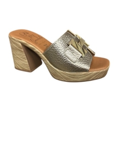 ZAPATO TACON PLATINO 17558