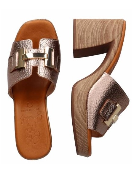 ZAPATO TACON PLATINO 17558