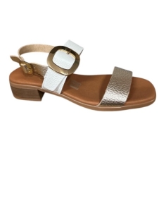 SANDALIAS PLANAS BLANCO 17569