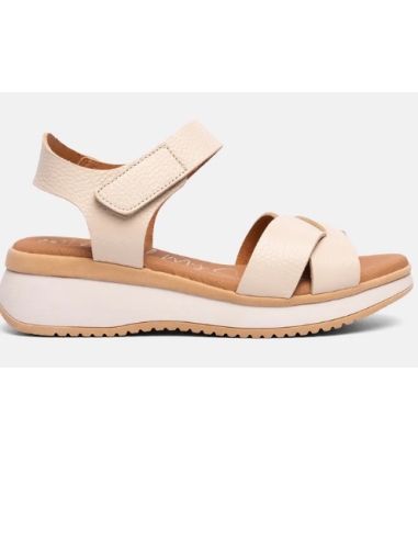 SANDALIAS CON CUÑA HIELO 17571