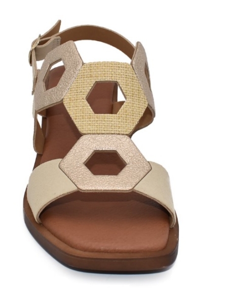 ZAPATO TACON BEIG 17678