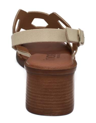 ZAPATO TACON BEIG 17678