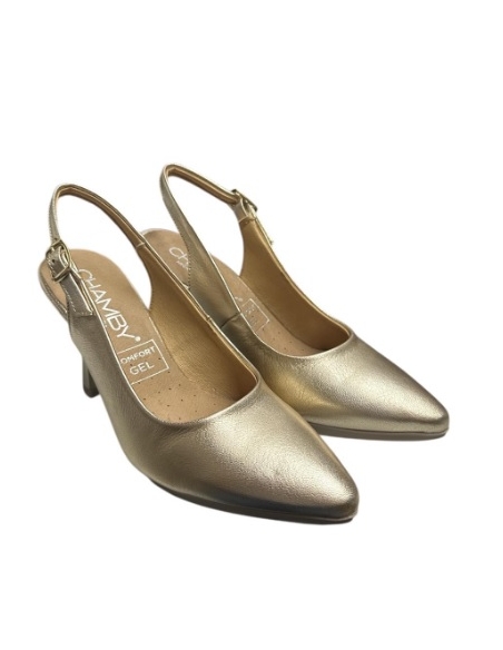 ZAPATO TACON PLATINO 17682