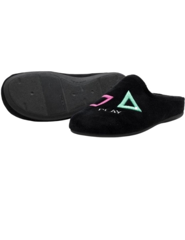 ZAPATILLAS CASA NEGRO 17976