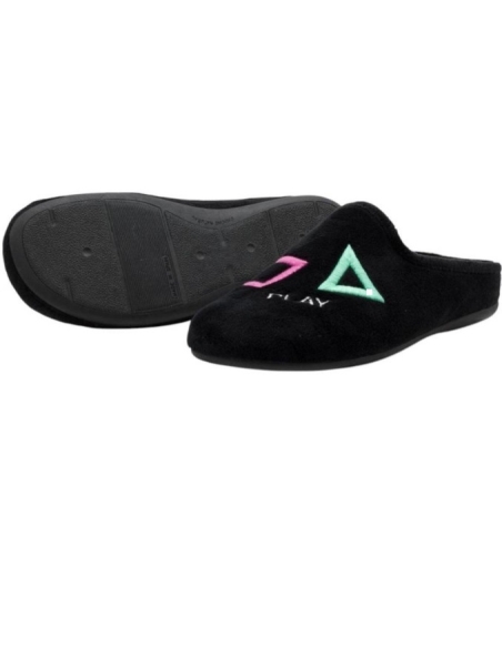 ZAPATILLAS CASA NEGRO 17976