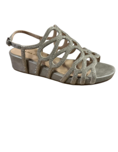 SANDALIAS CON CUÑA BRONCE 17350