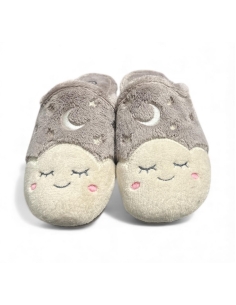 ZAPATILAL DE CASA ABIERTA LUNA Y NUBE VARIOS 12853