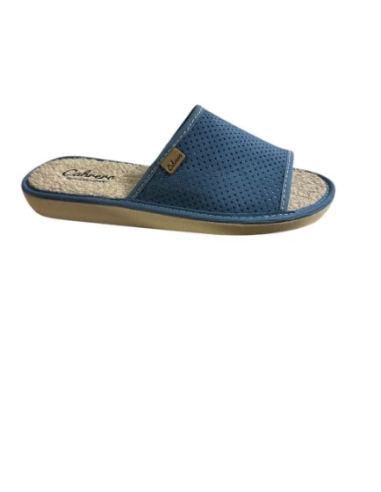 ZAPATILLAS DE CASA AZUL 18195