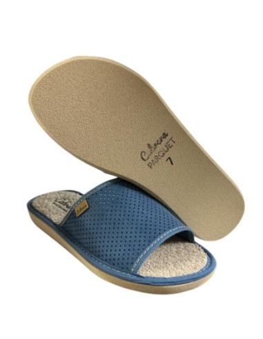 ZAPATILLAS DE CASA AZUL 18195