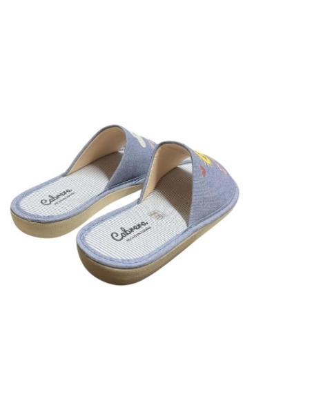 ZAPATILLAS DE CASA AZUL 18204