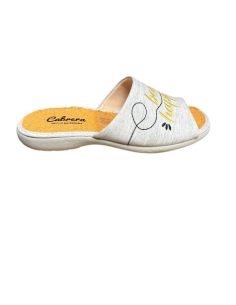ZAPATILLAS DE CASA GRIS 18205