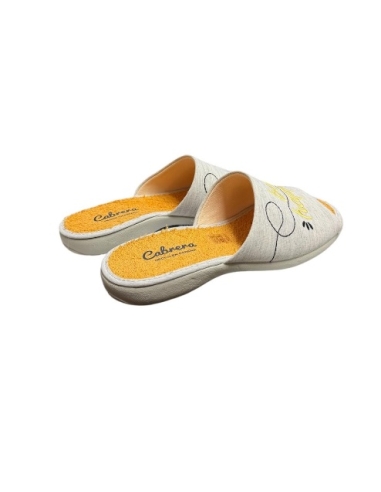 ZAPATILLAS DE CASA GRIS 18205