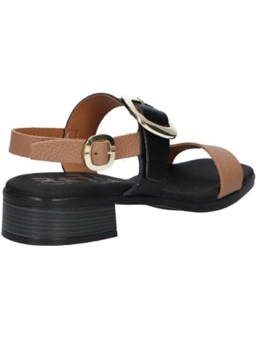 SANDALIAS PLANAS NEGRO 16456