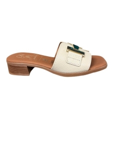 SANDALIA CON TACON HIELO 18458