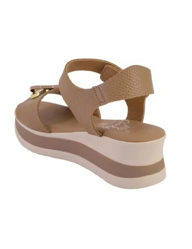 SANDALIAS CON CU'A TAUPE 18466