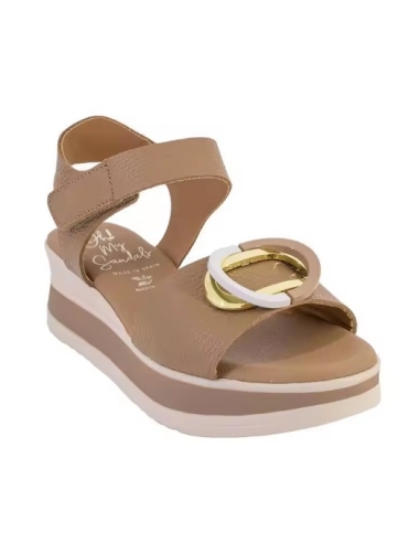 SANDALIAS CON CU'A TAUPE 18466