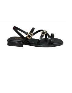 SANDALIAS PLANAS NEGRO 18537 2