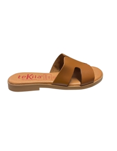 SANDALIA PLANA CUERO 14159